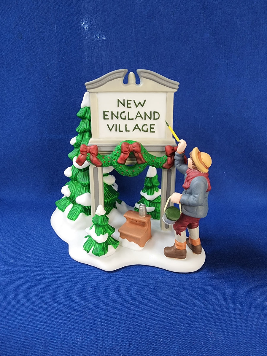 Department 56, New England Village, To a Good Day's Fishing – The Partridge  Tree