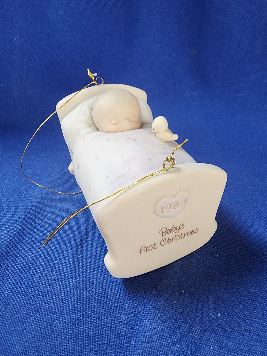 1984 baby's sale first christmas ornament