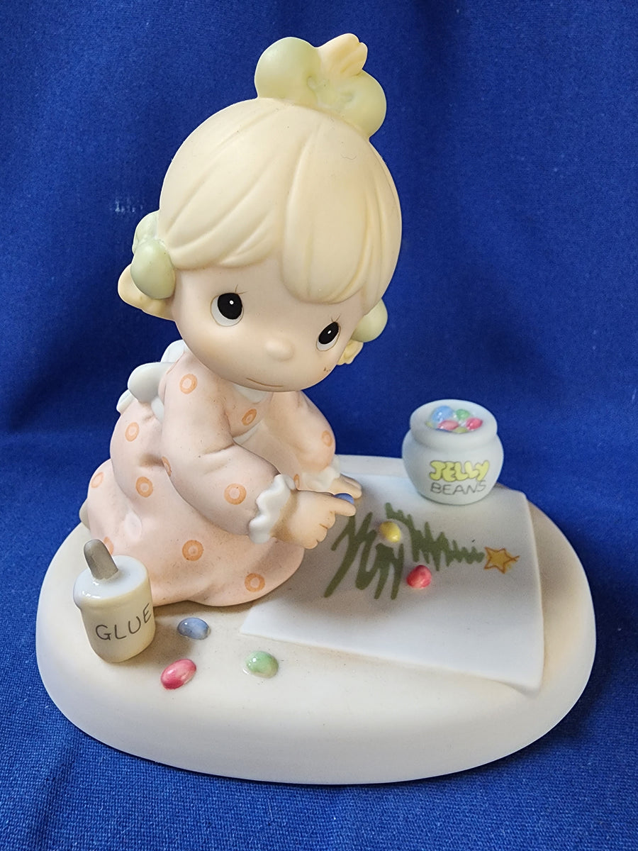 Precious Moments Behold The Spirit Of Christmas In Your Hands Figurine
