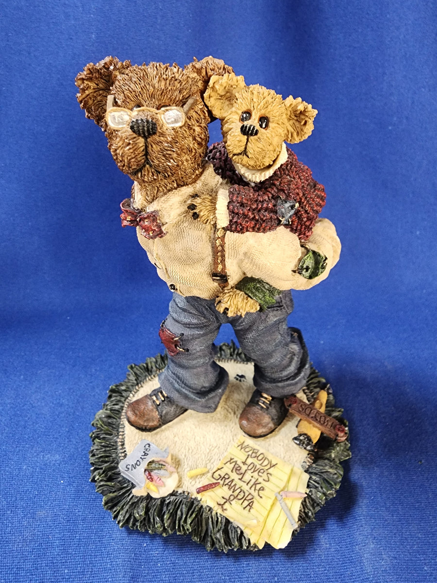 Boyds Bears & Friends "The Bearstone Collection Grandpa McBruln with