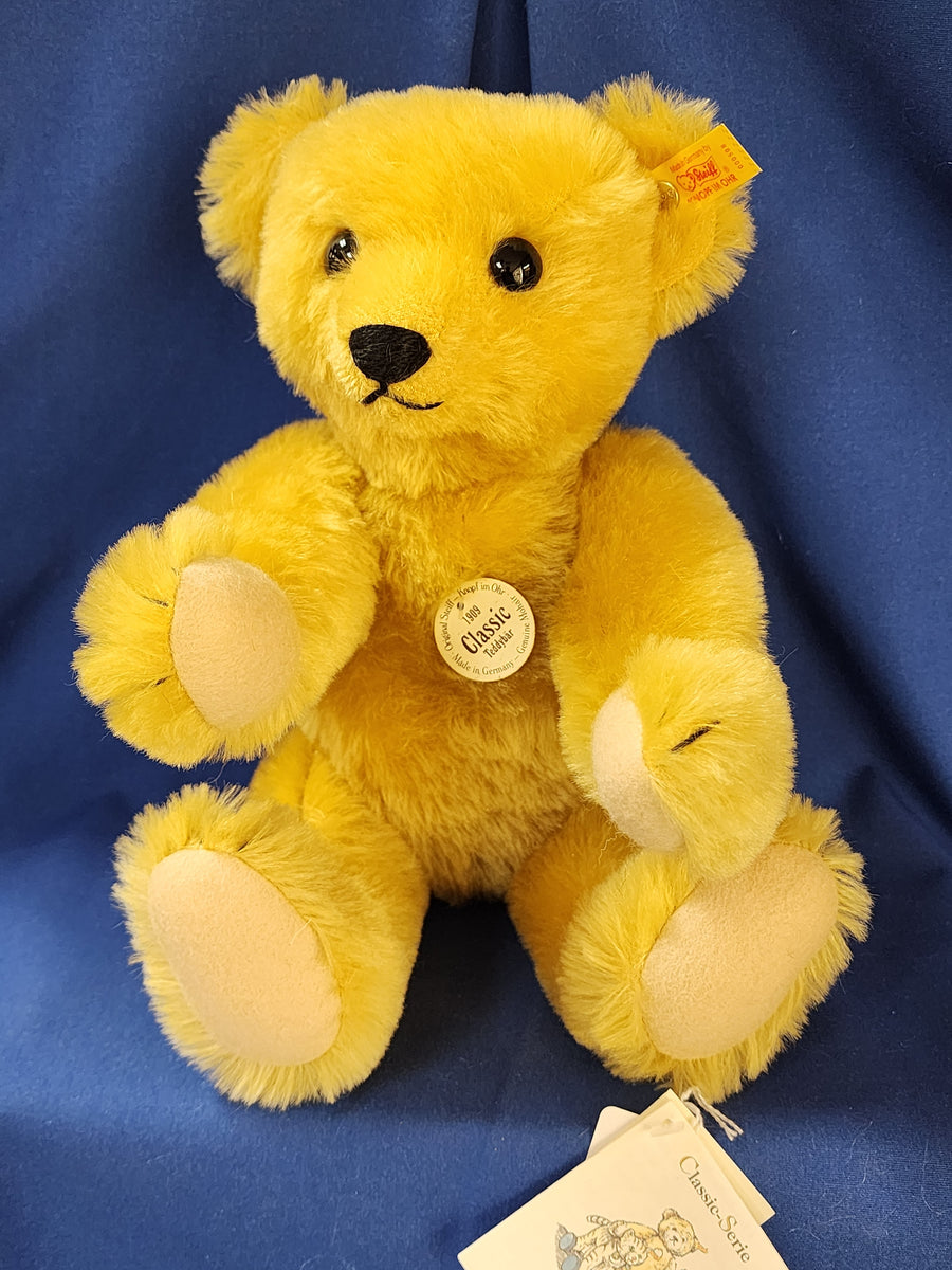 シュタイフ Steiff Original Teddy Bear 1909 Plush Toy Steiff Classic Teddy Bear 1909 Brown Made in Germany | eBay