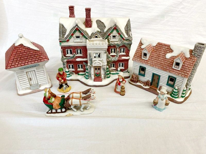 Colonial Village Starter Set Of 7 – RC Gifts