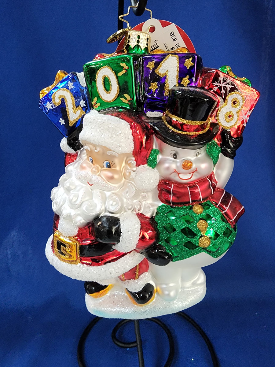 Christopher Radko "Holding Up Their End 2018" RC Gifts