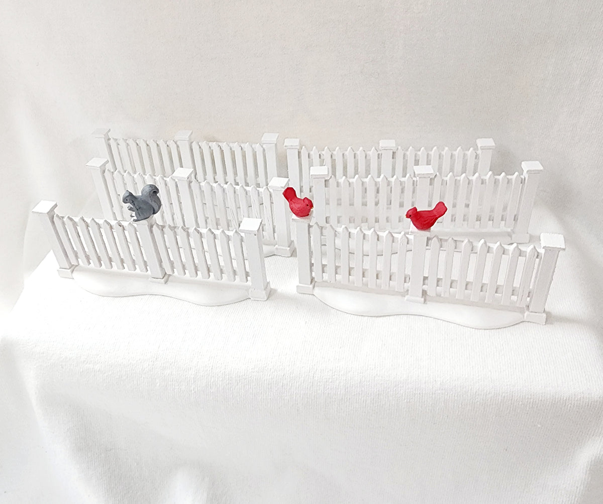 Department 56 General Accessories "White Picket Fence Extensions" RC