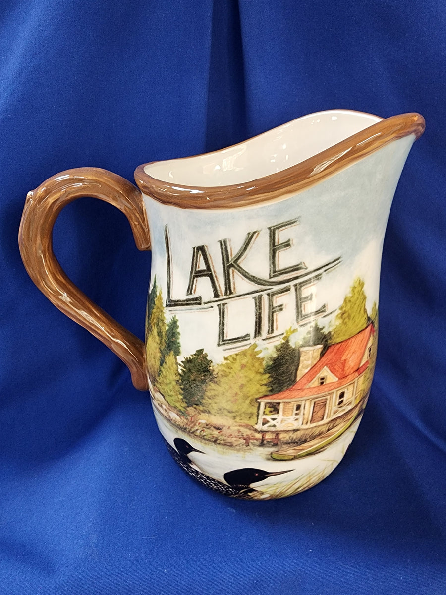 Cookie Jars "Lake Life Pitcher" RC Gifts