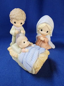 Precious Moments "Mini Nativity - Come Let Us Adore Him"