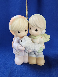 Precious Moments "Our First Christmas Annual Ornament - 2000"