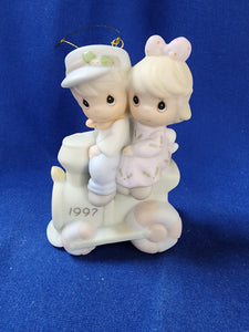 Precious Moments "Our First Christmas Annual Ornament - 1997"
