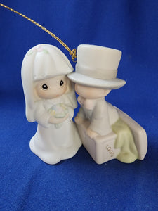 Precious Moments "Our First Christmas Annual Ornament - 1992"