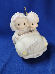 Precious Moments "Our First Christmas Annual Ornament - 1989"