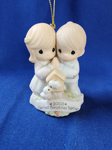 Precious Moments "Our First Christmas Annual Ornament - 2005"