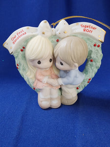 Precious Moments "Our First Christmas Annual Ornament - 2011"