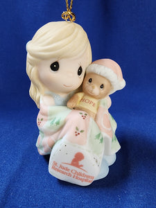 Precious Moments "Ornament - St. Jude, All Wrapped Up In Hope"