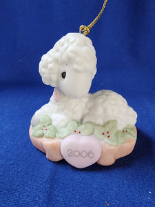 Precious Moments "Animals Annual Ornament - 2006 Wishing Ewe Sweet Christmas Dreams"