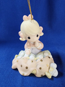 Precious Moments "12 Days Of Christmas Ornament - 6th, Hatching The Perfect Holiday"