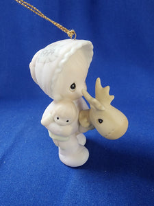 Precious Moments "Baby's First Christmas Ornament - 1994 Girl"