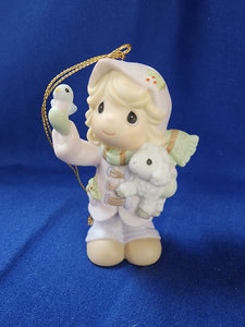 Precious Moments "Annual Christmas Ornament - 2000 The Future Is In Our Hands"