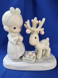 Precious Moments "Christmas - Merry Christmas Deer"