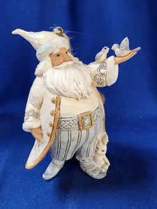 Jim Shore "Woodland Santa Ornament"