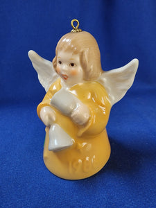 Goebel Annual Bell "Angel - 1986 Yellow"