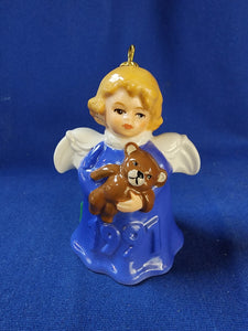 Goebel Annual Bell "Angel - 1991 Blue"