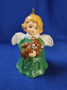 Goebel Annual Bell "Angel - 1991 Green"