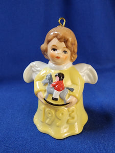 Goebel Annual Bell "Angel - 1993 Yellow"