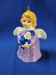 Goebel Annual Bell "Angel - 1994 Purple"