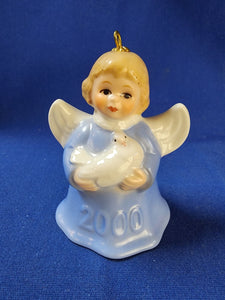 Goebel Annual Bell "Angel - 2000 Blue"