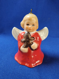 Goebel Annual Bell "Angel - 2001 Red"