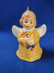 Goebel Annual Bell "Angel - 2002 Yellow"