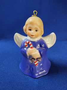 Goebel Annual Bell "Angel - 2002 Blue"