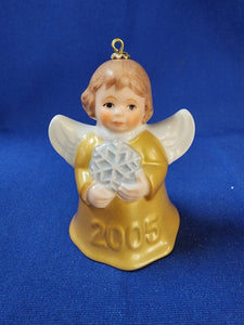 Goebel Annual Bell "Angel - 2005 Gold"