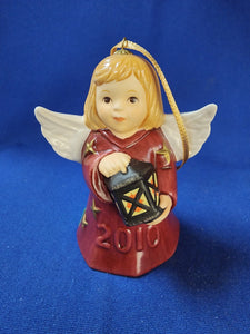 Goebel Annual Bell "Angel - 2010 Burgundy"