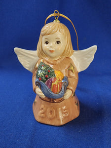 Goebel Annual Bell "Angel - 2015 Caramel"