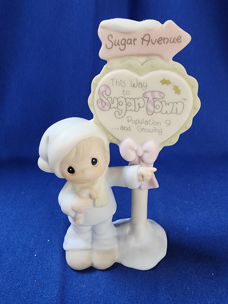 Precious Moments Sugar Town Population Sign RC Gifts precious-moments-sugar-town-population-sign-rc-gifts