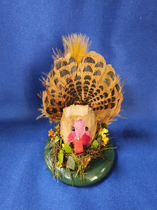 Byer's Choice Carolers "Turkey On Base (2023)"