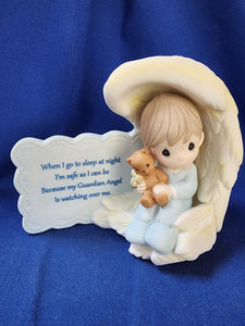 Precious Moments "Inspirational - My Guardian Angel, Boy"