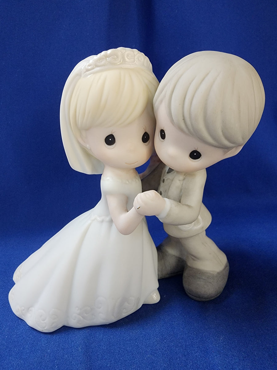 Precious Moments | Accents | Precious Moments Wedding Figurine Cake Topper  | Poshmark