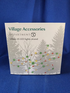 Department 56 General Accessories "Village 45 LED Lights Strand"