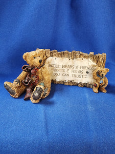 Boyds Bears & Friends "The Bearstone Collection - Grenville and Nerille... The Sign"