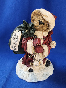 Boyds Bears & Friends "The Bearstone Collection - S.C. Sweetooth... Got Cookies?"