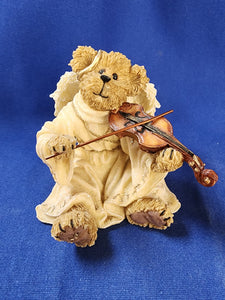 Boyds Bears & Friends "The Bearstone Collection - Melody Angelsong... Heartstrings"