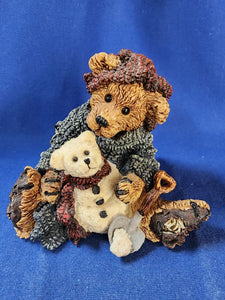 Boyds Bears & Friends "The Bearstone Collection - Elliot & Snowbeary"