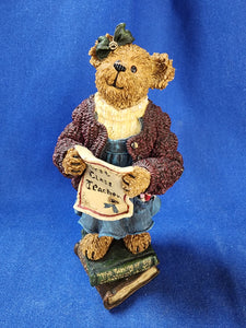 Boyds Bears & Friends "The Bearstone Collection - Miss Wise... First Class Teacher"