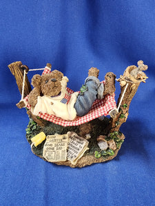 Boyds Bears & Friends "The Bearstone Collection - Norman Doinuttin... Sorry Girls, He's Taken"