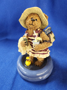 Boyds Bears & Friends "The Bearstone Collection - Esther Hippydipper... Summer Olympics"