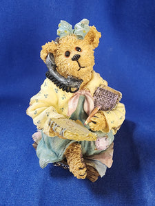 Boyds Bears & Friends "The Bearstone Collection - Ineeda Break... Overworked!"