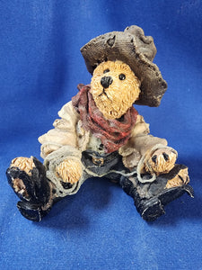 Boyds Bears & Friends "The Bearstone Collection - Hop-A-Long... The Deputy"