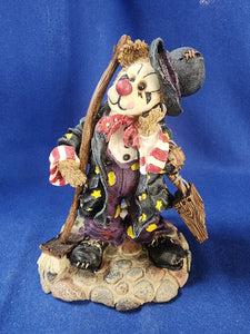 Boyds Bears & Friends "The Bearstone Collection - Emmit Kleansweep... Some Jobs are Tougher than Others"